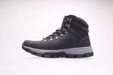 Buty zimowe męskie, czarne, Big Star