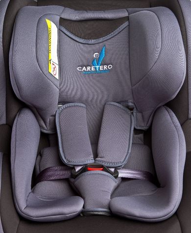 Caretero, Champion Isofix, fotelik samochodowy, 0-18 kg, graphite