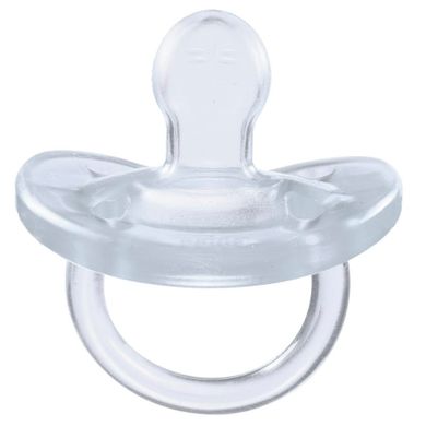 Chicco, PhysioForma Soft, smoczek uspokajający, silikonowy, przeźroczysty, 6-16m