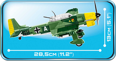 Cobi, Small Army, WWII JUNKERS JU 87B STUKA, klocki, 370 elementów
