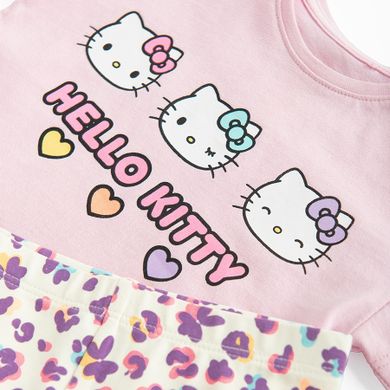 Cool Club, Komplet dziewczęcy, T-shirt, Szorty, mix, Hello Kitty