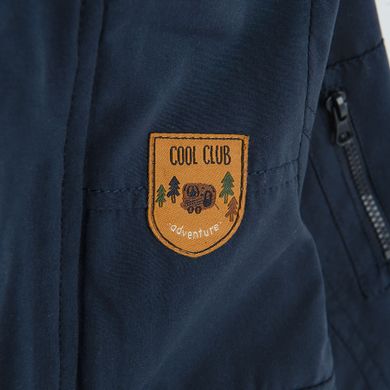 Cool Club, Kurtka chłopięca z kapturem, 3w1, granatowo-brązowa
