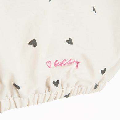 Cool Club, Kurtka dziewczęca z kapturem, biała