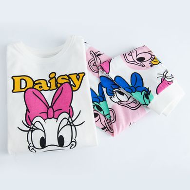 Cool Club, Piżama dziewczęca, biała, Daisy