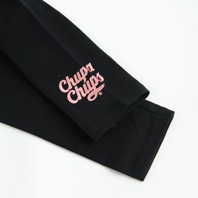 Cool Club, Piżama dziewczęca, czarna, Chupa Chups