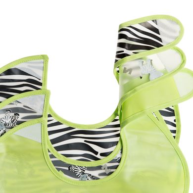 Cool Club, Śliniak dziecięcy z kieszonką, zebra, zestaw, 3 szt.
