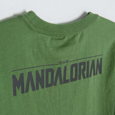 Cool Club, T-shirt chłopięcy, khaki, Star Wars Mandalorian