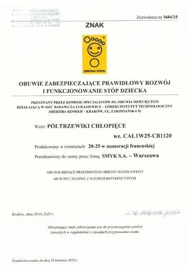 Cool Club, Trampki chłopięce, niebieskie, Zdrowa Stopa, podeszwa Barefoot