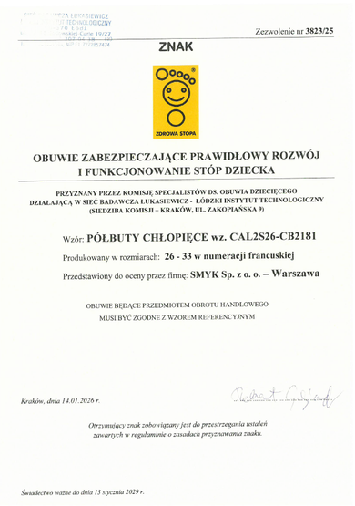 Cool Club, Trampki dziecięce, niebieskie, Zdrowa Stopa, podeszwa Barefoot