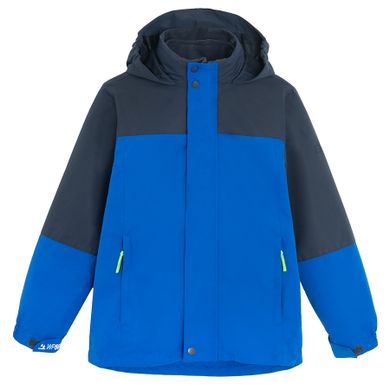 Cool Club, Wodoszczelna kurtka chłopięca z kapturem, 3w1, Kurtka softshell, niebieska