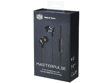 Cooler Master, słuchawki douszne z mikrofonem CM STORM MASTERPULSE