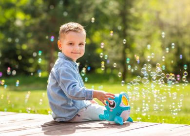 Dumel Discovery, Whale Bubble Machine, wieloryb, maszyna do baniek mydlanych