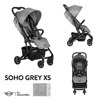 Easywalker, Mini, Buggy XS, wózek spacerowy, Soho Grey