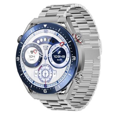 EcoWatch, smartwatch, EW01, srebrny