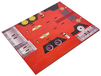 Eichhorn, Strażak Sam, Jupiter, drewniane puzzle 3D