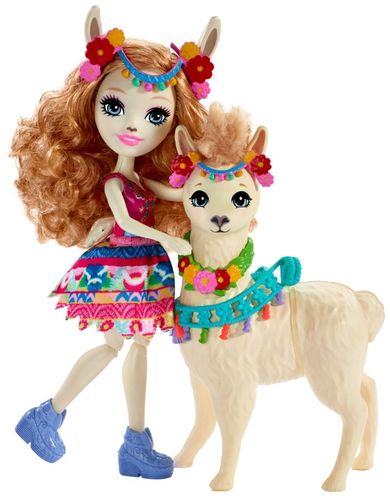 Enchantimals, Lluella Llama, lalka i zwierzątko, zestaw