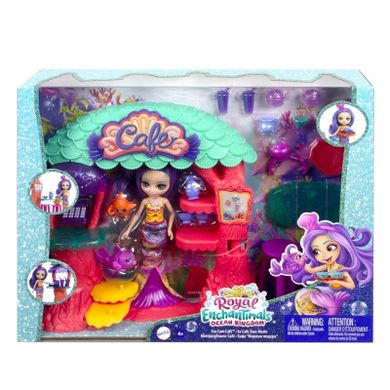 Enchantimals, Podwodna kawiarnia, zestaw z lalką i akcesoriami