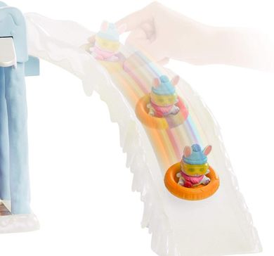 Enchantimals, Zimowa Chatka Bevy Bunny, zestaw z lalką i figurką