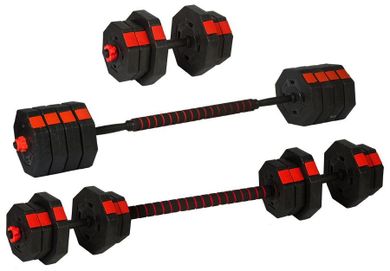 Enero Fit, regulowane hantle treningowe, z funkcją sztangi, 2-10 kg