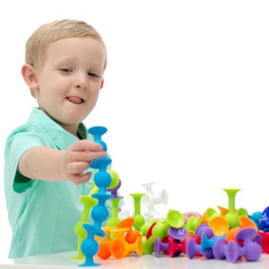 Fat Brain Toy Co. Squigz, przyssawki, zestaw startowy, 24 elementy