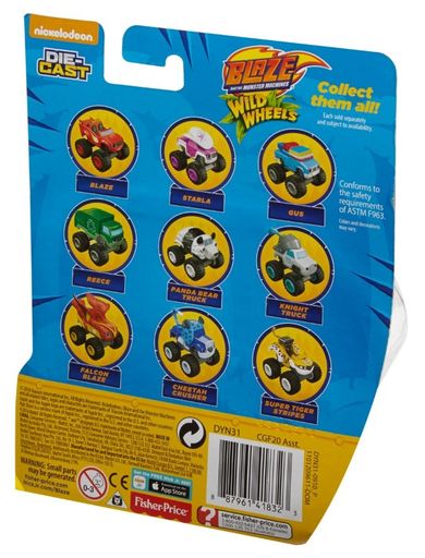 Fisher-Price, Blaze i Megamaszyny, Super Tiger Stripes, pojazd