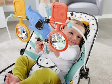Fisher-Price, Dżungla, leżaczek maluszka, 0-9 kg