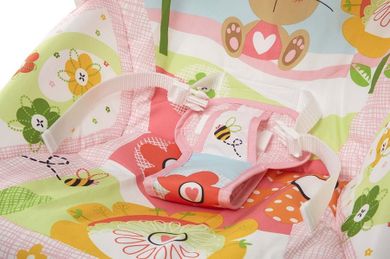 Fisher-Price, fotelik-bujaczek, różowy