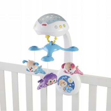 Fisher-Price, Karuzelka z projektorem 3w1, niemowlęca zabawka edukacyjna