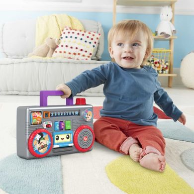 Fisher-Price, Retro Radiomagnetofon Szczeniaczka, interaktywna zabawka niemowlęca
