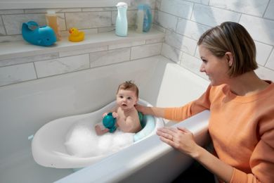 Fisher-Price, Wielofunkcyjna wanienka Maluszka 4w1, pastelowa