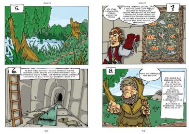 FoxGames, Rycerze. Komiks, gra paragrafowa