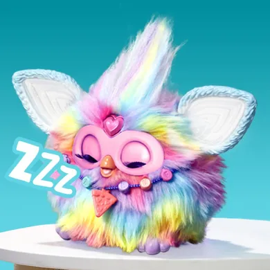 Furby, Tie Dye, pluszowa zabawka elektroniczna