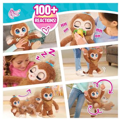 Furreal Friends, Peanut the Playful Monkey, rozbrykana małpka, maskotka interaktywna