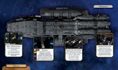 Galakta, Battlestar Galactica: Pegasus, dodatek, gra strategiczna
