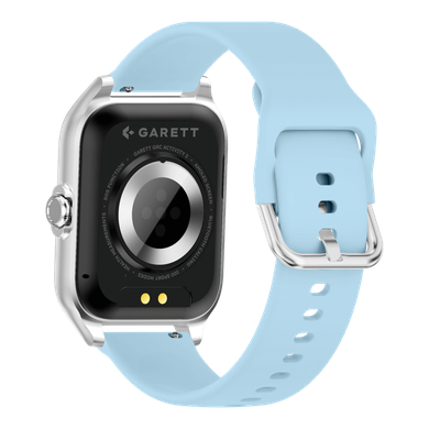 Garett, GRC, Activity 2, smartwatch, srebrny matowy