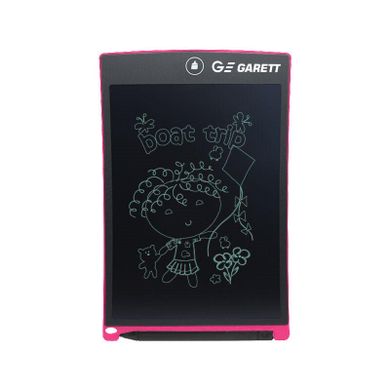 Garett, tablet LCD do pisania Tab2, różowy