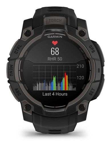 Garmin, Instinct 3, smartwatch, black, 45 mm