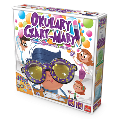 Goliath, Okulary Czary-Mary, rysowane kalambury, gra familijna