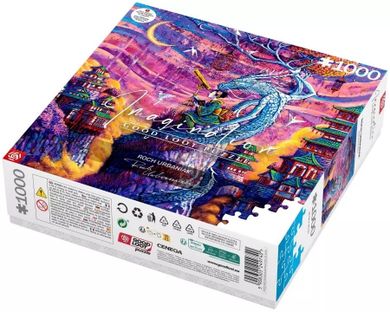 Good Loot, Imagination, Roch Urbaniak Sakura i Ryu, puzzle, 1000 elementów