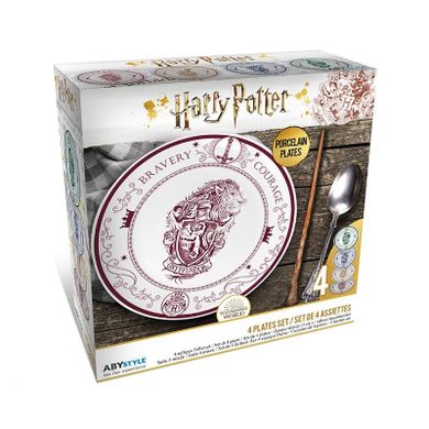 Harry Potter, Domy Hogwartu, zestaw talerzy