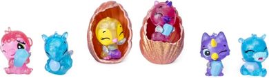 Hatchimals, jajeczka w kształcie muszelek, muszelka różowa, 6 szt.
