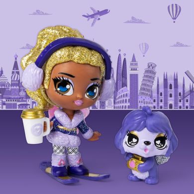 Hatchimals, Pixies, walizeczka z laleczką, różowa