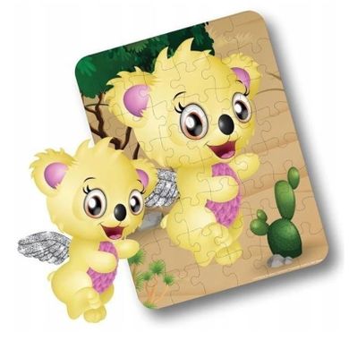 Hatchimals, zestaw gier familijnych z puzzlami