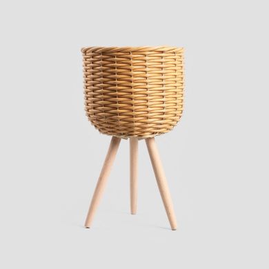 Homla, Florsu, kwietnik na nóżkach, beżowy, 26-45 cm