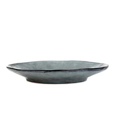 Homla, Labarro, talerz, obiadowy szary, 27 cm