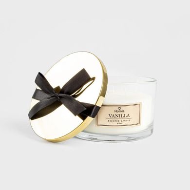 Homla, Moon, świeca zapachowa, Vanilla, 430 g