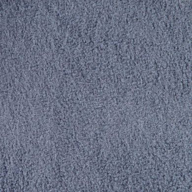 Homla, Moss, Fotel w tkaninie Teddy Boucle granatowy 70-95 cm