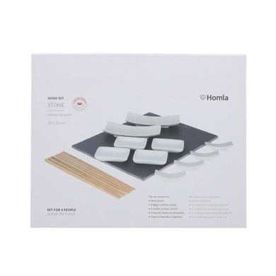 Homla, Sushi, zestaw do sushi, 15 elementów 30-24 cm