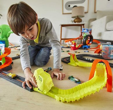 Hot Wheels City, Żmijowy most, tematyczny zestaw torów