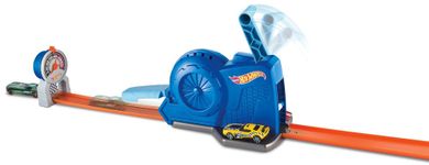 Hot Wheels, Track Builder, nakręcana wyrzutnia